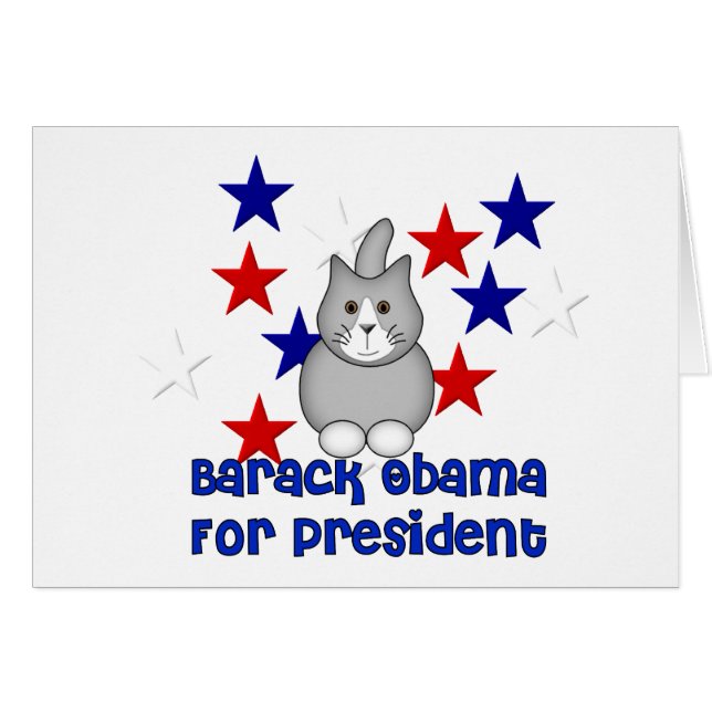 Katten voor Obama (Voorkant Horizontaal)