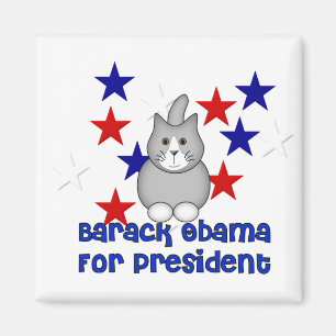Katten voor Obama Magneet