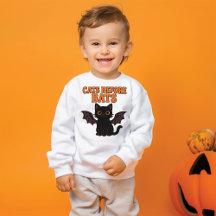 Katten voor vleermuizen Halloween zwarte kat