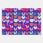 Katten waar ook kat inpakpapier vel (Voorkant 3)