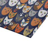 Katten waar ook kat snijplank (Hoek)