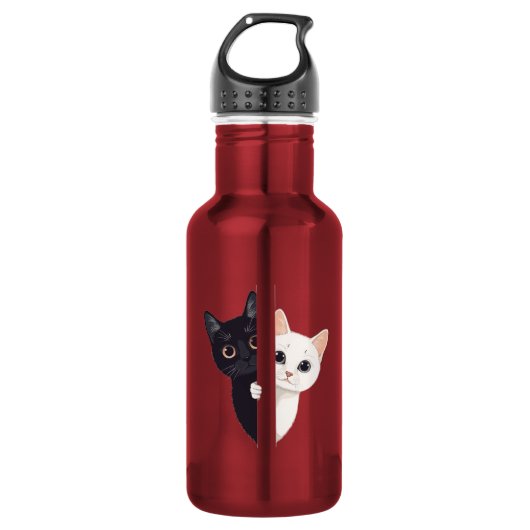 katten waterfles (Voorkant)