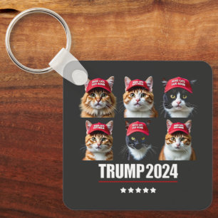 Katten weer veilig maken na verkiezing Maga Trump Sleutelhanger