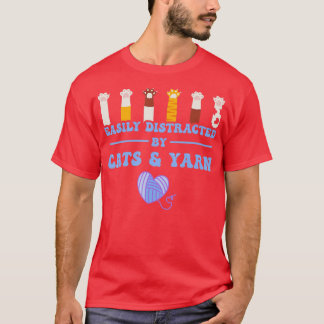 Katten & Yarn Funny Knitting T-shirt