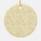 Katten zijn als aardappelchips Humor Keramisch Ornament (Achterkant)