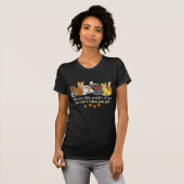 Katten zijn als aardappelchips Lovers T-shirt (Voorkant volledig)