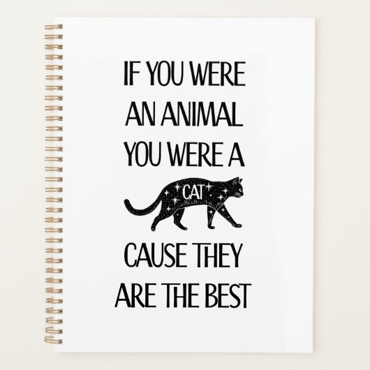 Katten zijn de beste. Planner (Voorkant)