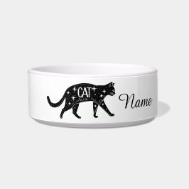 Katten zijn het beste.. Keramische huisdierenkom Voerbakje