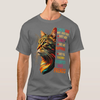 Katten zijn niet alleen katten, maar ook gezond. t-shirt