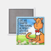 Katten zijn slimmer magneet (Voorkant / Achterkant)