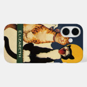  katten zingend, grappig en Gekke Case-Mate iPhone Case (Achterkant (horizontaal))