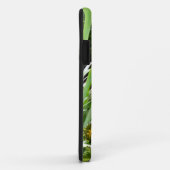 Katten zitten in de tuin met zonnebloemen Case-Mate iPhone Case (Achterkant/rechts)