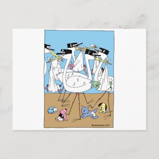 kattenaankondiging aankondigingskaart (Voorkant)