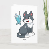 Kattenaasklokvis Kaart (Achterkant)