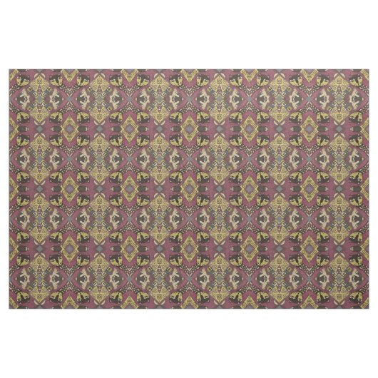 Kattenabstract Stof (Yard (91,4 cm))