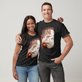 Kattenastronaut Maan Ruimtemissie Dier Astronaut T-shirt (Unisex)