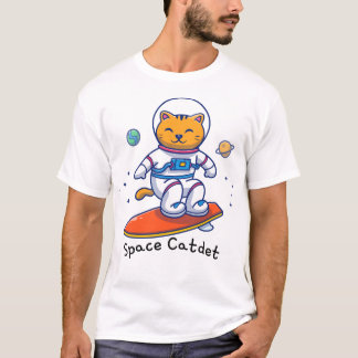kattenastronaut t-shirt