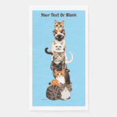 kattenbak servet (Voorkant)