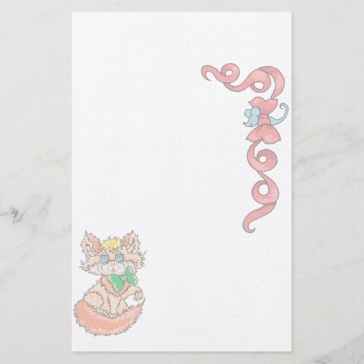 Kattenbakkerij Briefpapier (Voorkant)