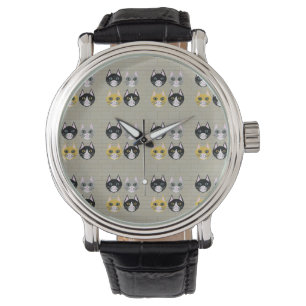 Kattenbaksteen Horloge