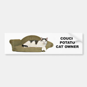 Kattenbank Bumpersticker