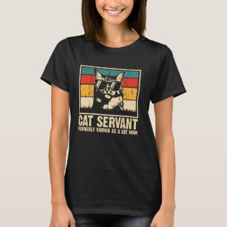 Kattenbediende Voorheen Bekend Als Kattenmoeder Fu T-shirt