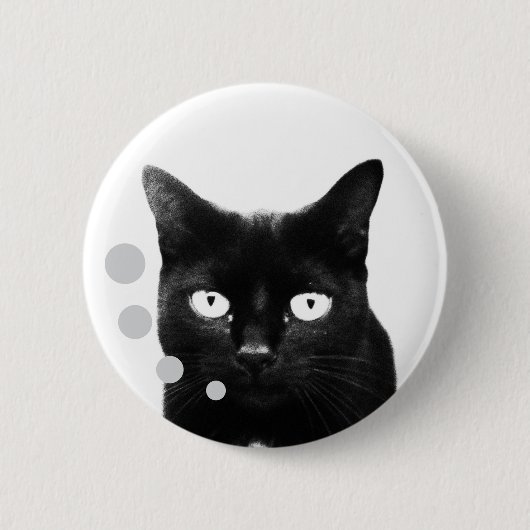 Kattenbericht Ronde Button 5,7 Cm (Voorkant)