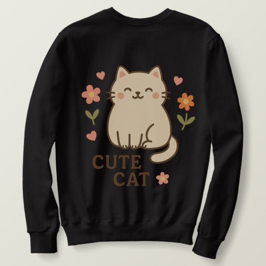 Kattenbloesem Trui (Design achterkant)