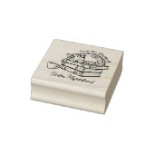  kattenboeken en koffieboekje 	rubberstempel (Stempel)