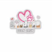 Kattenboon Crew Sticker (Voorkant)