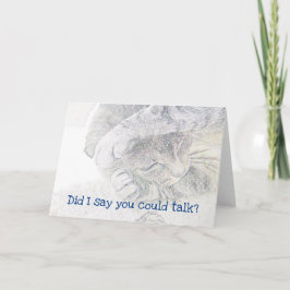 Kattenbriefkaart Kaart