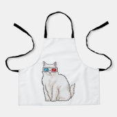 Kattenbril Schort (Voorkant)