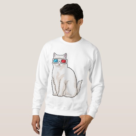 Kattenbril Trui (Voorkant volledig)