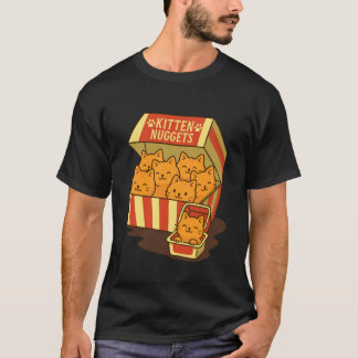 Kattenbrokken Grappig Kattenvoer T-shirt