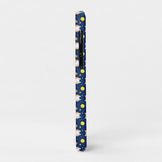 kattencadeau | Space Cat Patroon Grafisch Case-Mate iPhone Case (Achterkant/links)