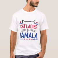 Kattendames voor Kamala Funny Cat 2024 President K