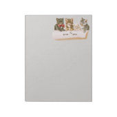 kattenfamilie 11 x 8,5 Notitieblok (Gedraaid)