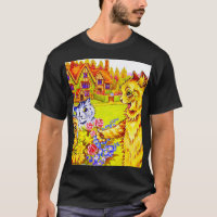 Kattenfamilie in de tuin