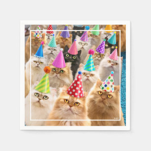 Kattenfeest Servet