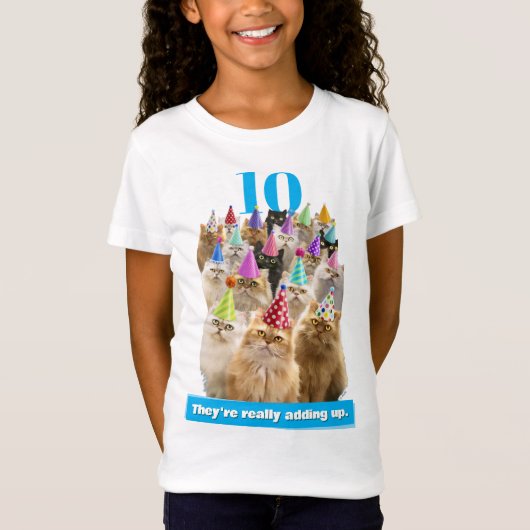 Kattenfeestje T-shirt (Voorkant)