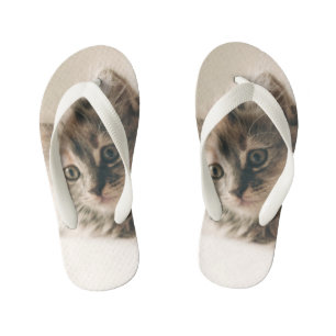 Kattenfoto teenslippers