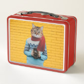 Kattenfotograaf in trui Quirky (Achterkant)