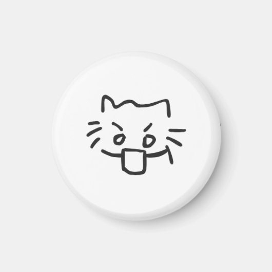 kattengeschokte magneet (Voorkant)