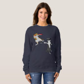 Kattengevecht Trui (Voorkant volledig)