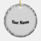 kattengezicht keramisch ornament (Achterkant)