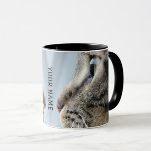Kattengezicht Profiel Foto Mok
