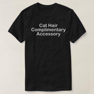 kattenhaar gratis accessoire t-shirt