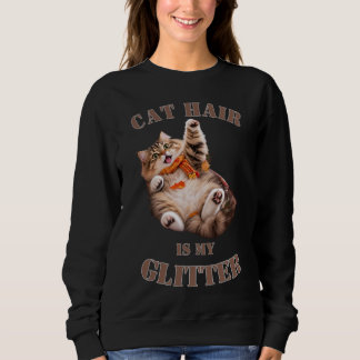 Kattenhaar Is Mijn Glitter Trui
