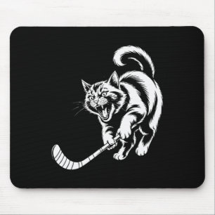 Kattenhockeyspeler Team Hockeyliefhebbers Kittenho Muismat