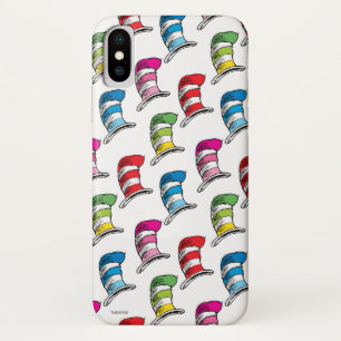 Kattenhoed Kleurrijk Hoed Patroon iPhone X Hoesje